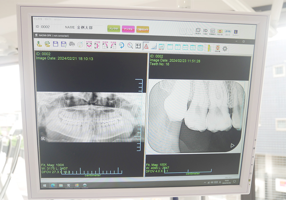 説明用モニター
